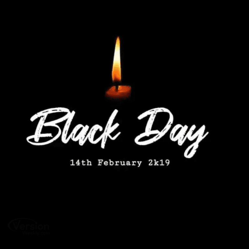 black dp whatsapp for pulwama attack