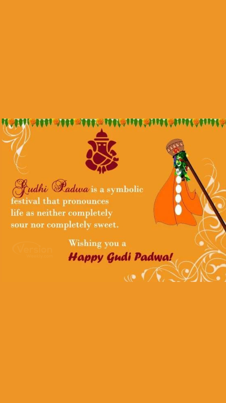 gudi padwa wishes in english