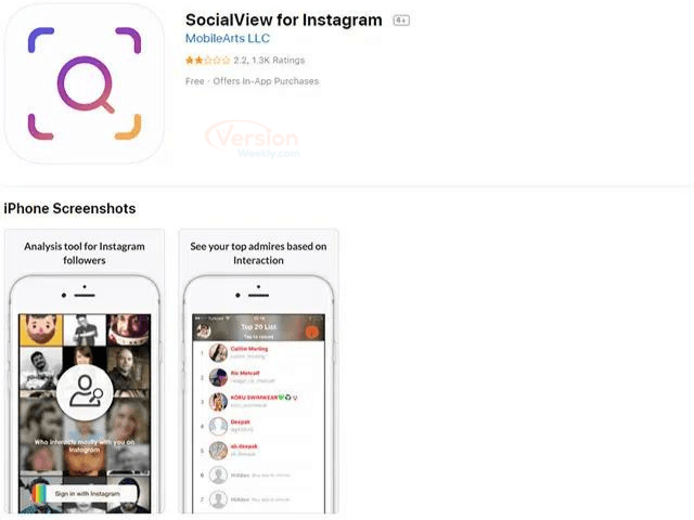 socialview thirdparty app for instagram