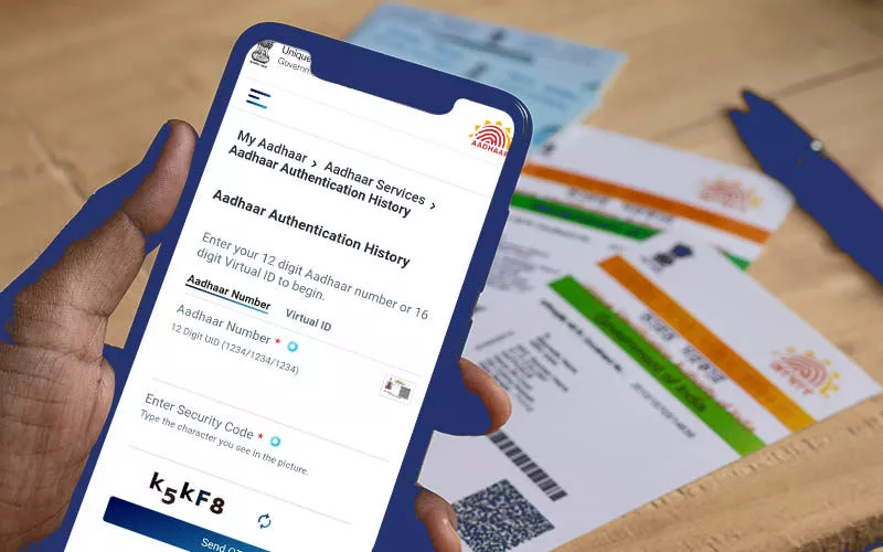 How to Check Aadhaar Authentication History Online